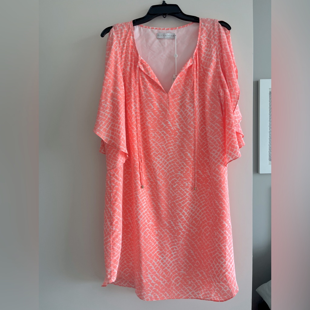 *Nwt* Mira Silk Dress - Alice & Trixie By Angela George